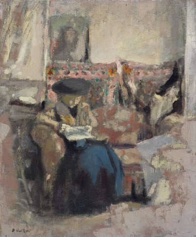 La lectora en el cojín, c.1905 de Edouard Vuillard